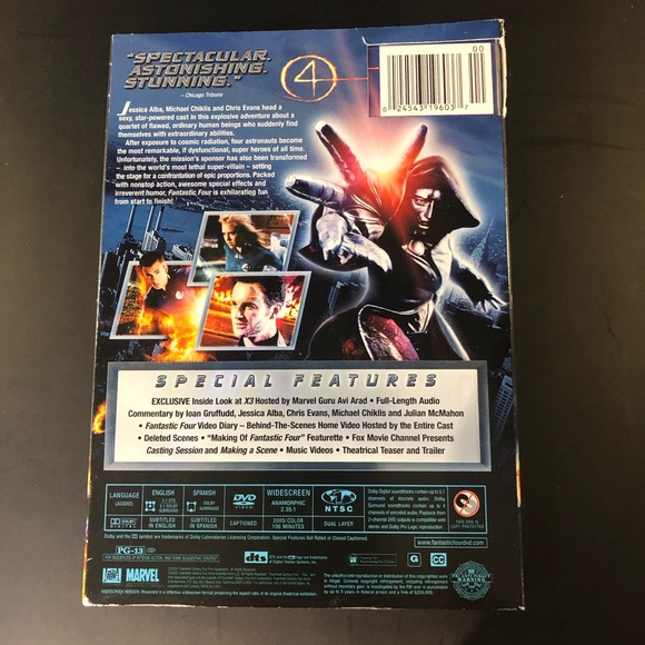 DVD Fantastic 4 2005 - Picture 2 of 2